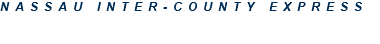 NASSAU INTER-COUNTY EXPRESS